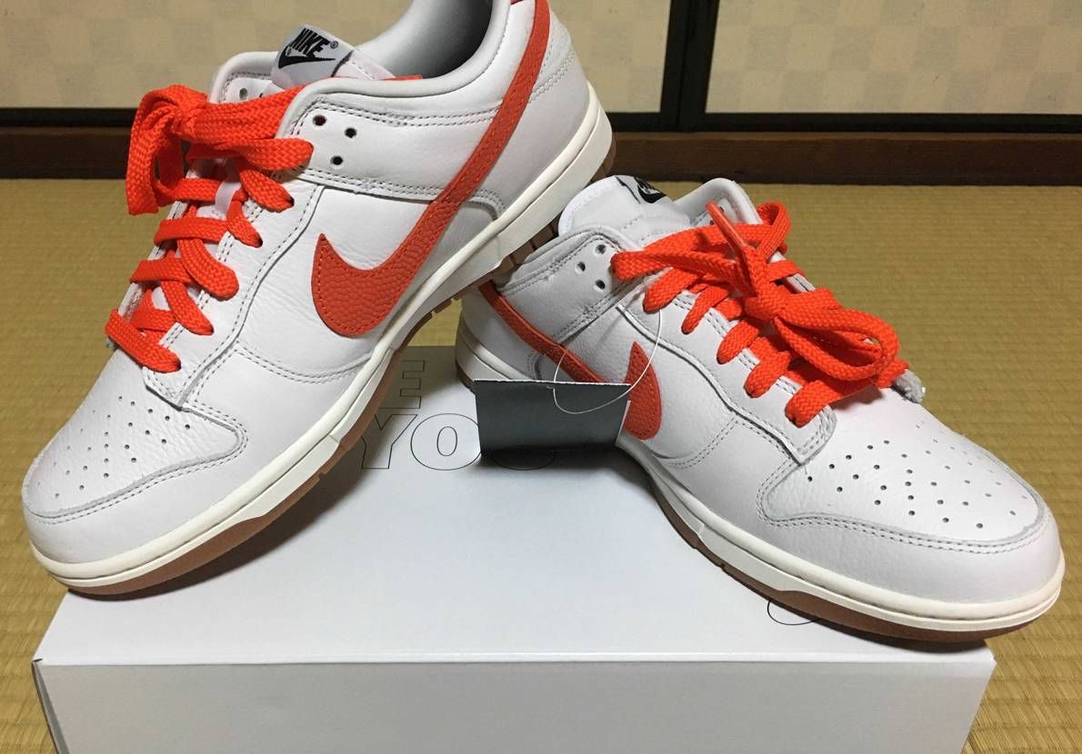 バイユーDUNK届きました
注文する時はこれが一番かっこいいと思ってたし、今で