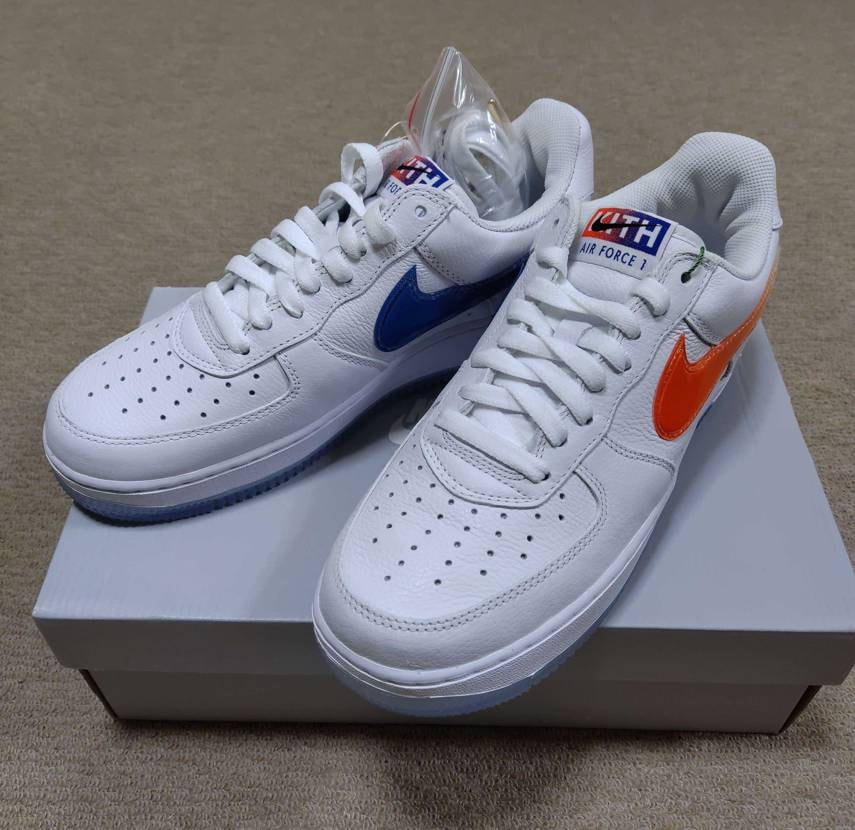 キス ナイキ エアフォース1 ロー ブラック チームオレンジ ブラック ラッシュブルー のコーデ 口コミ投稿 購入は昨年末ですが Byルティ スニーカーダンク