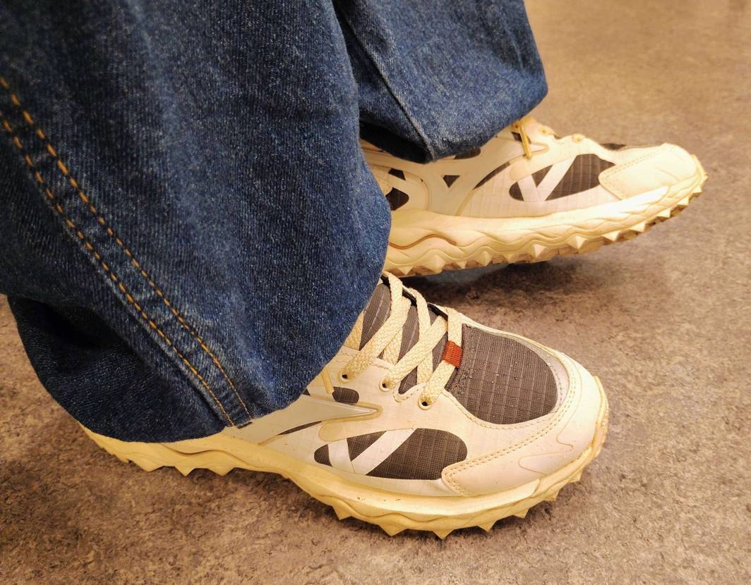 こんばんは、お疲れさまです☺️
☔の日の👟は安定のMIZUNO GORE-TE