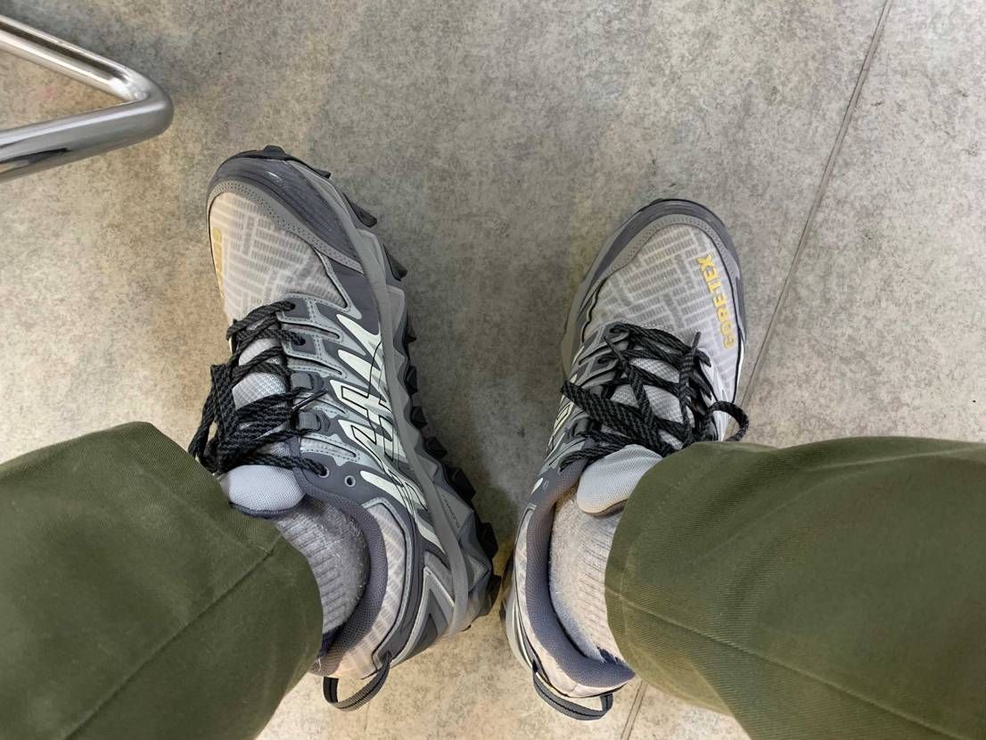 【胸熱の旧フォントGORE-TEX】
数年前(だったかな？