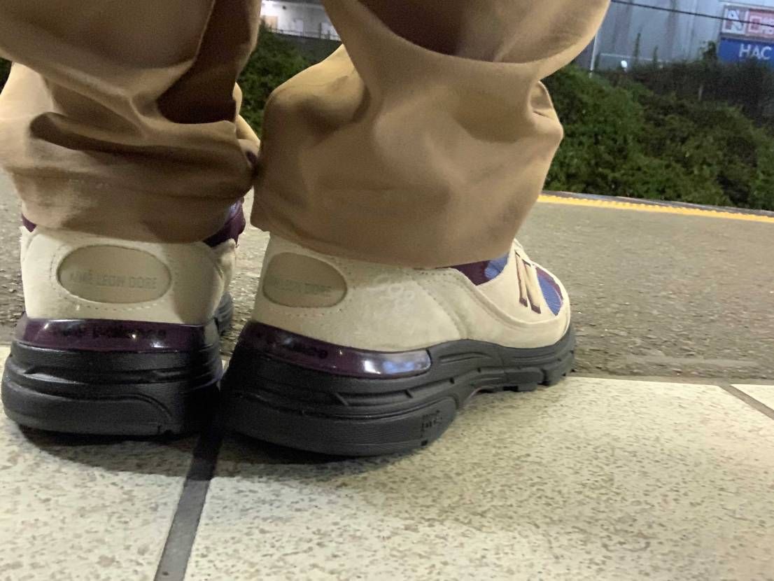 1日履いてると、どんなスニーカーでも疲れる💦
ただ、こぞっ