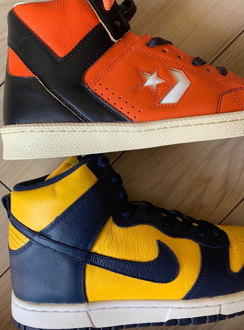紺黄ダンク
いわゆるORの復刻モノにおいては、ダントツに高クオリティ
9