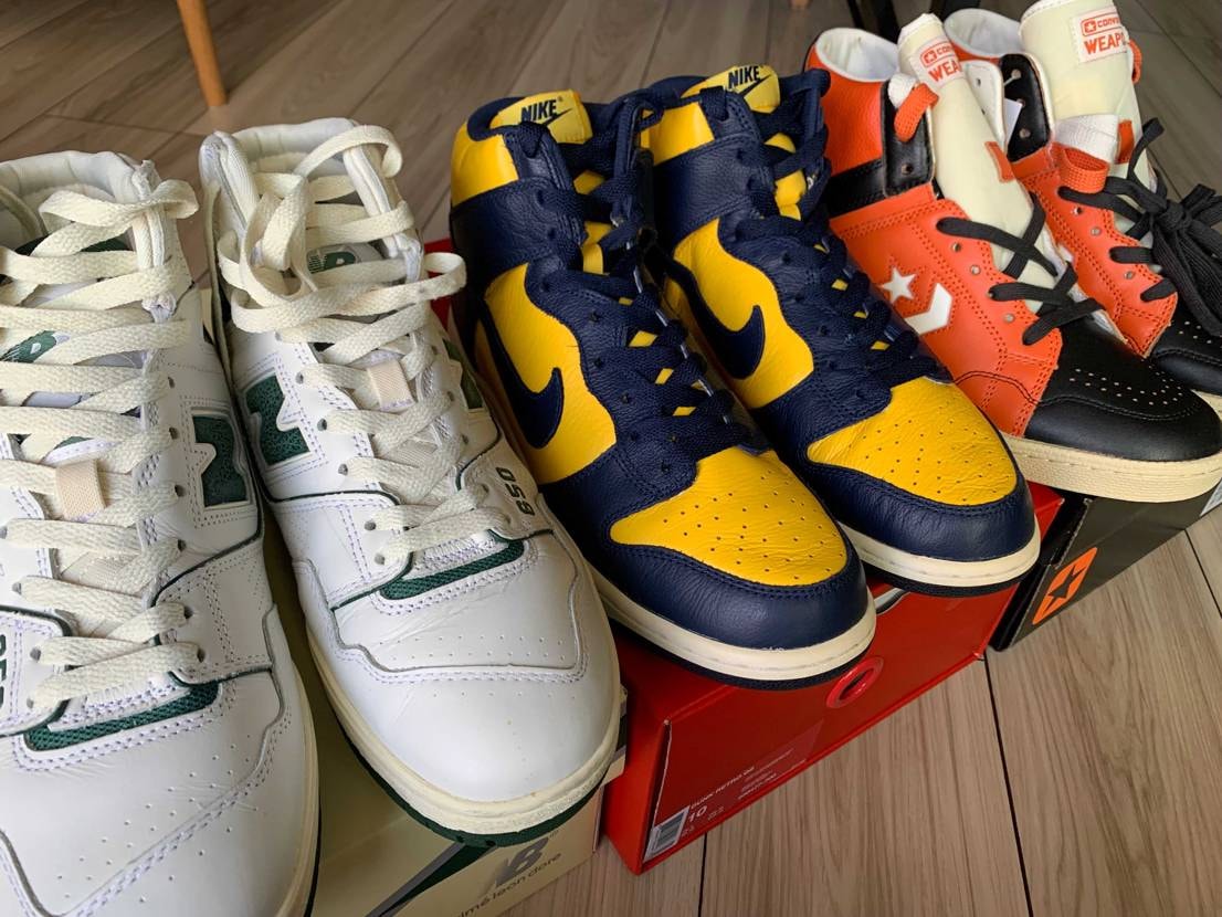 紺黄ダンク
いわゆるORの復刻モノにおいては、ダントツ