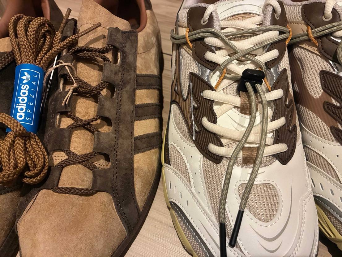 最近購入した茶色いおじさん靴×2

ｱﾌｭｳは人工素材の多重構造とダブルシュ