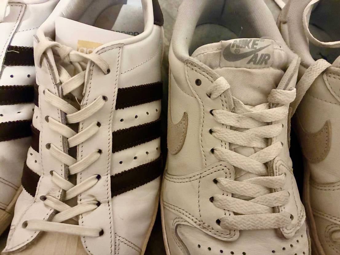 仕事用キックス×2
(事務)

滅多にやらないクリーニング
この時期だけ