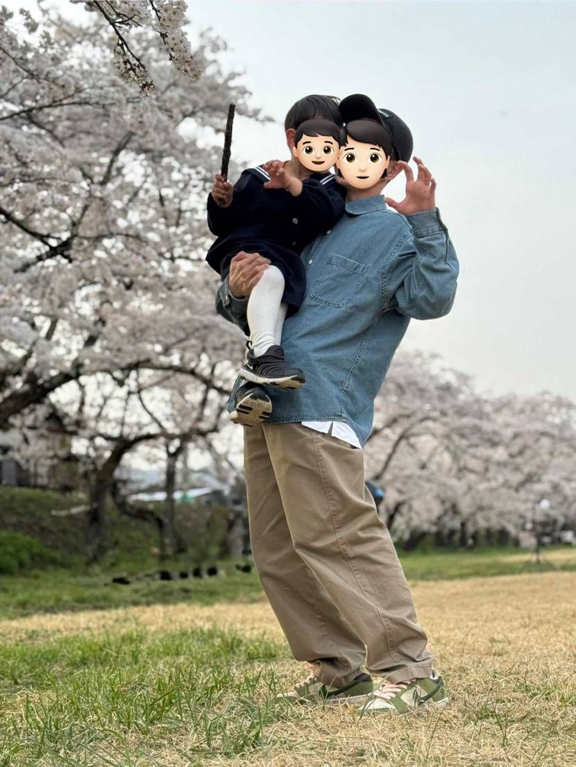 桜が見頃になってきたので、軽くお花見がてら家族で写真を撮りに行ってきました😊