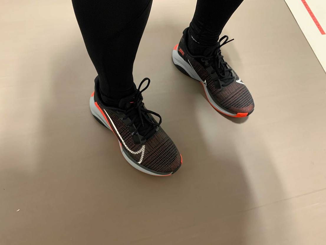 新しい靴で筋トレ！！
テンション上がる！