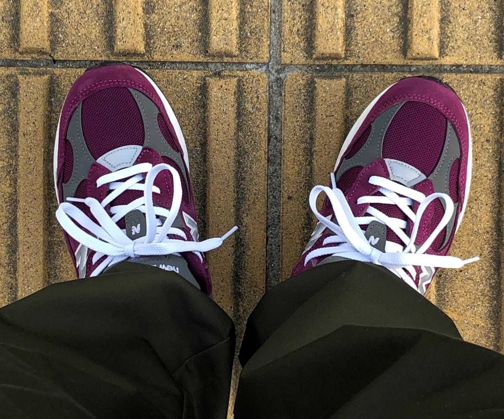 992🍇
やっぱり履きやすい👍
金曜日の2002RB買えるかなー🙃