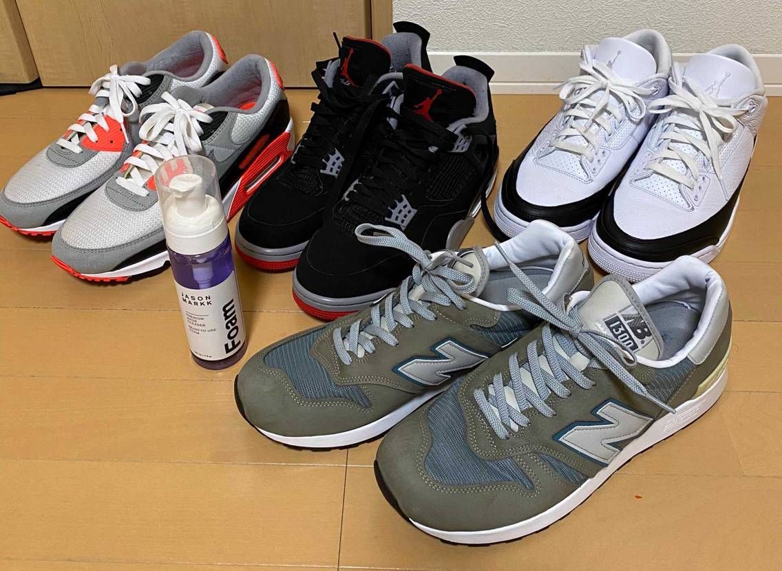 本日はスニーカーのクリーニング👟
今回初めてJASONMA