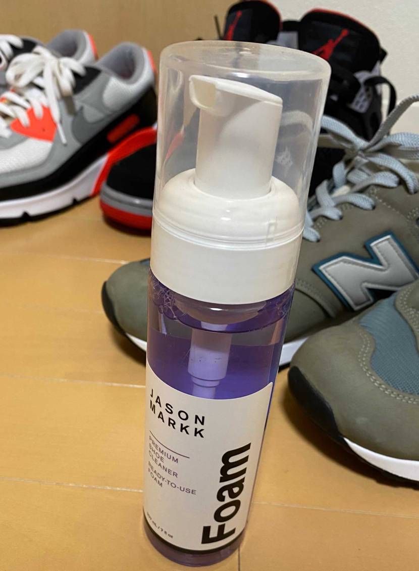 本日はスニーカーのクリーニング👟
今回初めてJASONMA