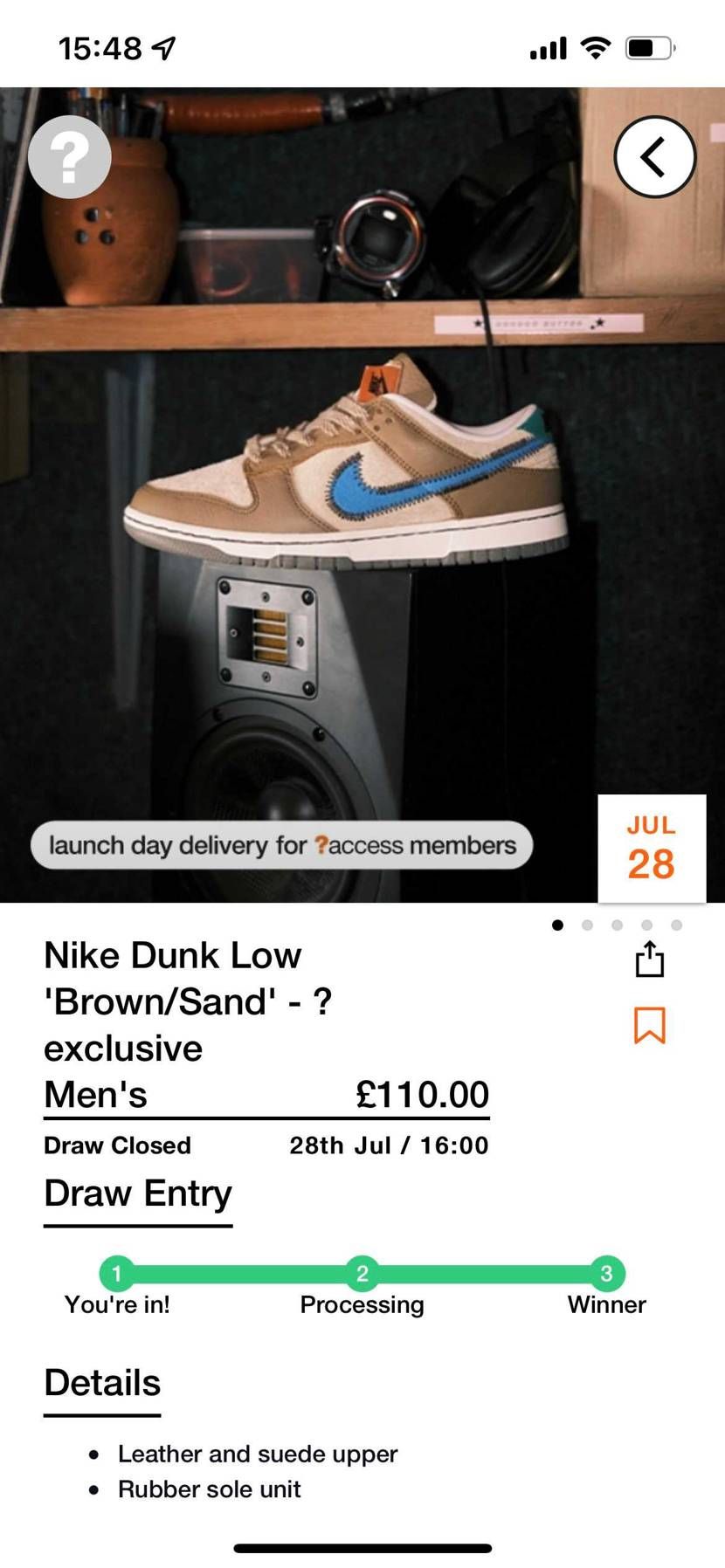 友達の誕プレで狙ったら当選😂
自分のはプレ値で...💸