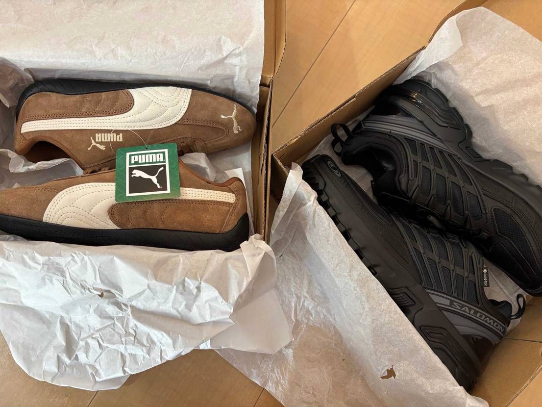 遅ればせながら②と③
サロモンはなんで今まで買って来なかったんだろうと後悔