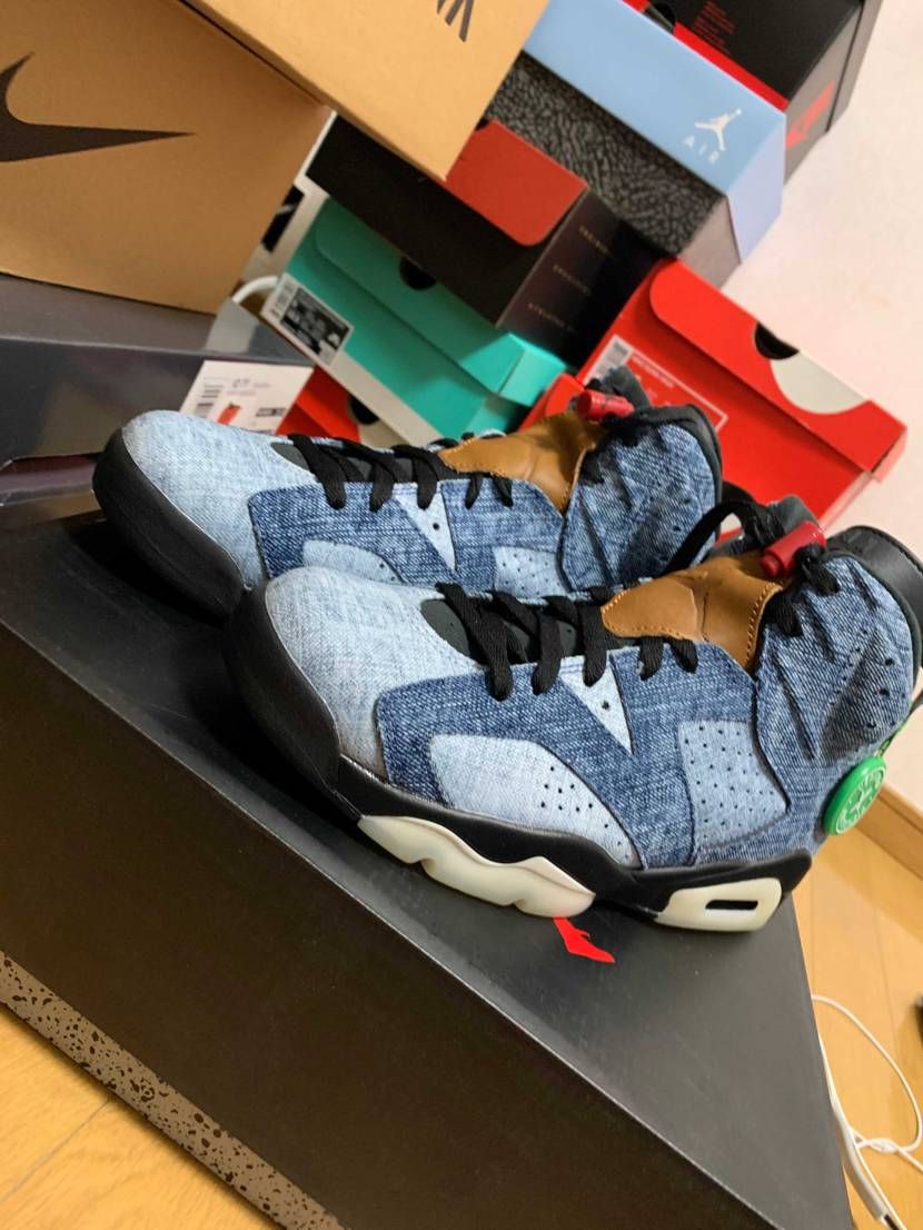 届きました〜
aj6 デニム！
関税かからず16k.!
定価より安すぎなん