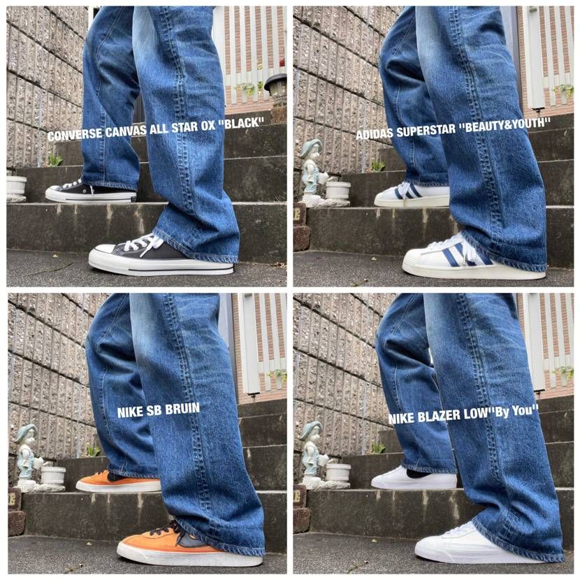 ワイドパンツ履いてローカット履いて客観的に見てみる🧐
本当はスリムパンツ