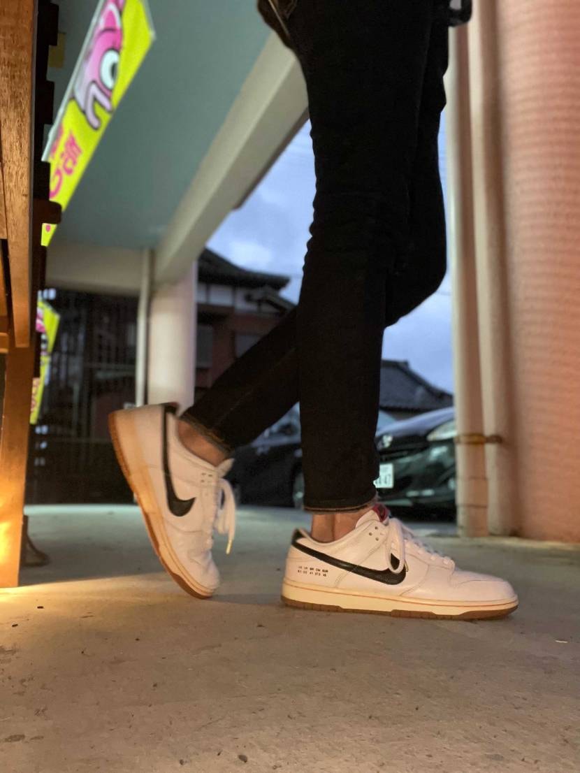 美容室の方とスニーカー談義して楽しい時間を過ごせました😊♪オフホワイトダンク羨ま