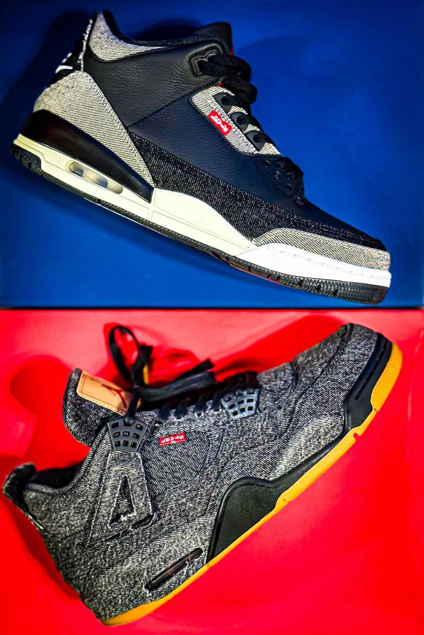 Levi’sコラボ最高✨

#airjordan3 airjordan4