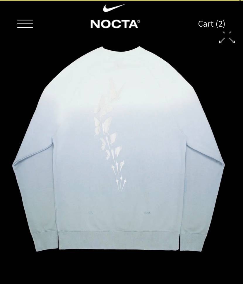 🦋nocta限定カラー🦋
なんとか買えてよかった…！
パンツとteeが欲しか