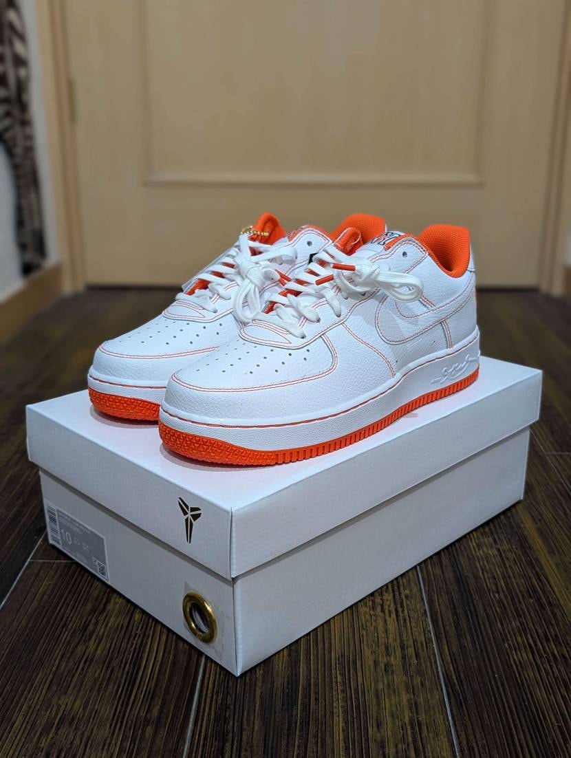 アンディー購入品が届いて📦早速KIXSIXのシューレースを付けてみた👟🟧

