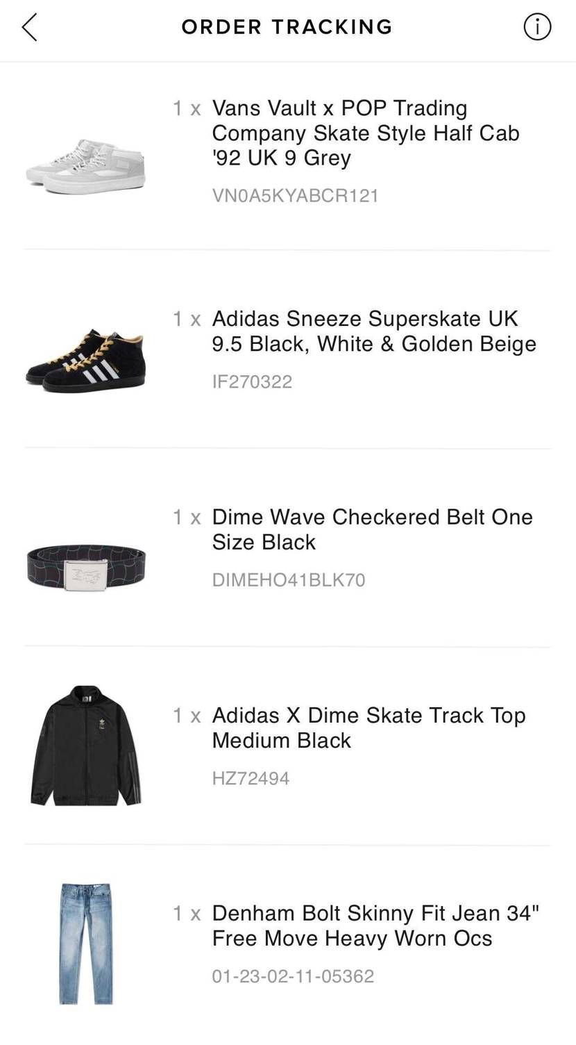 superskateに決めた！
先月買えなかったadida