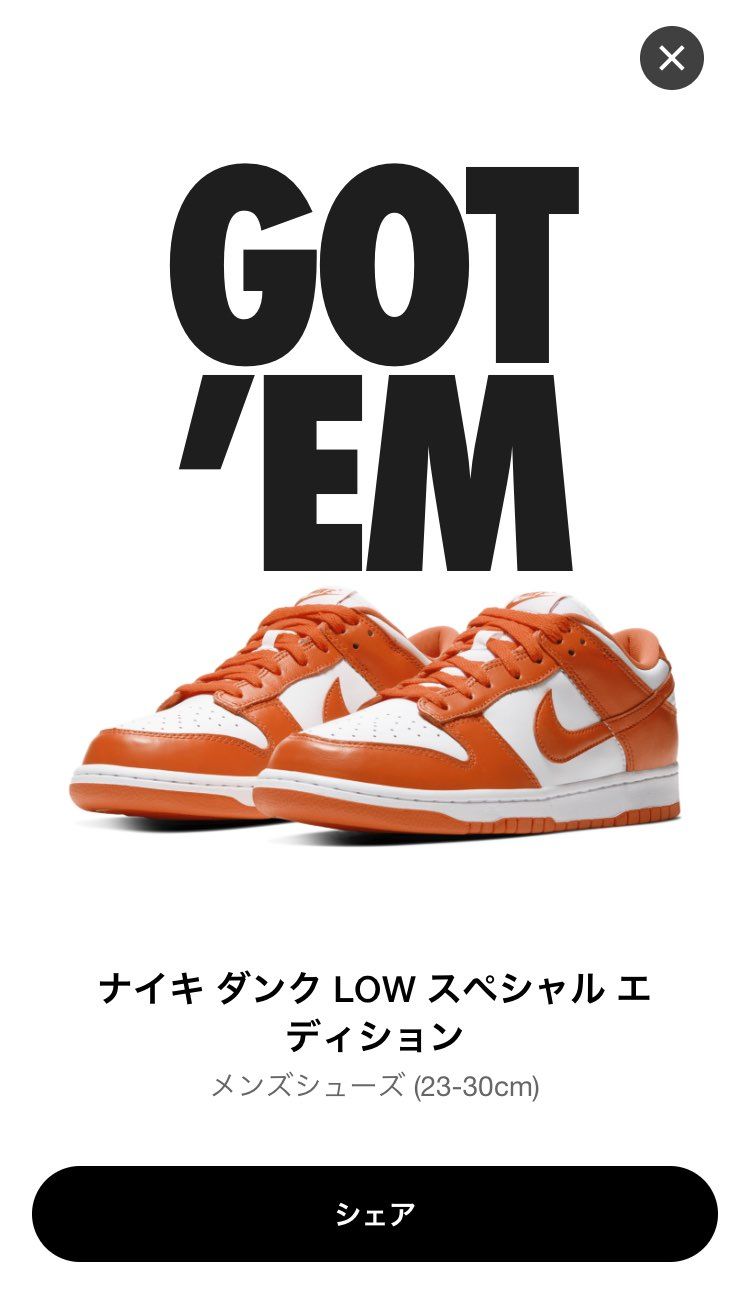 3月13日、限定アクセスにてgot'em 
これで、ブラックキャットAJ4、A