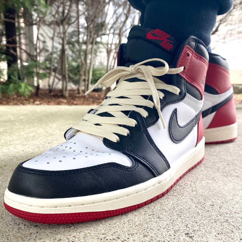 本日はAirJordan 1/Black Toe Reimaginedでお出かけ