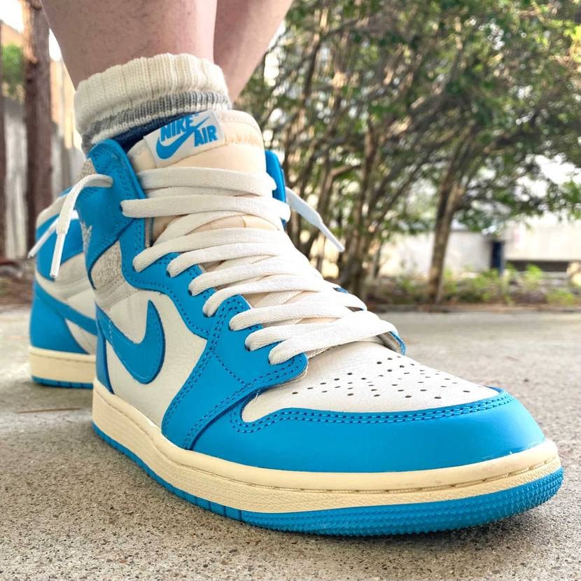 本日はAirJordan 1/UNC Reimaginedで