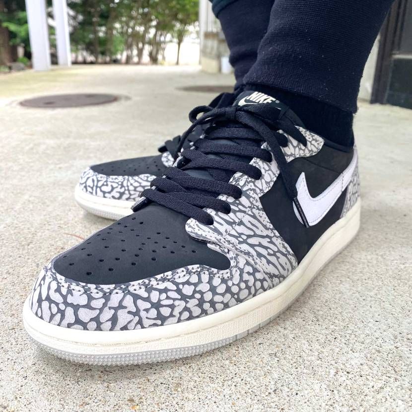本日はAJ1 Low Black Cementでお出かけしました🚗💨