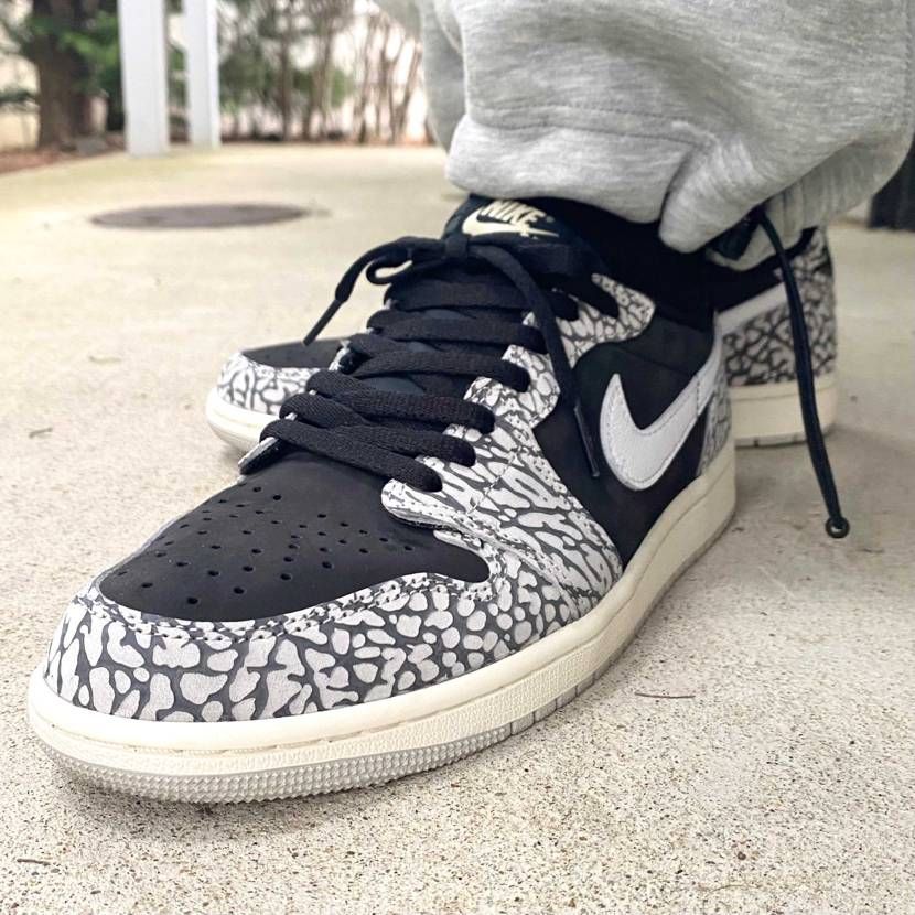 本日はAirJordan1 Low ブラセメでお出かけ〜🍜