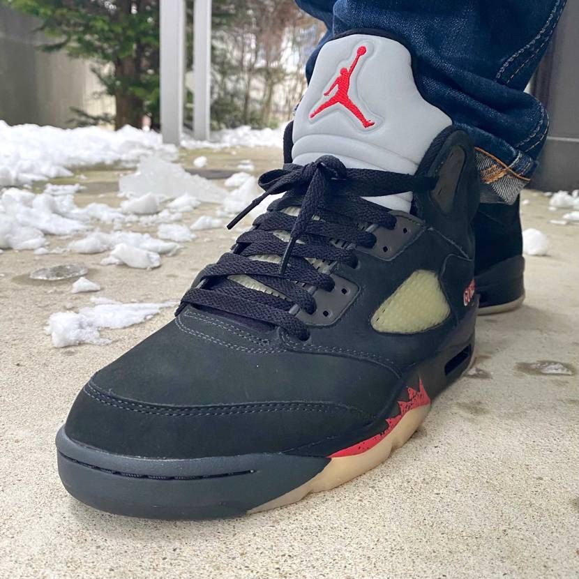 本日はAirJordan5/GORE-TEXでお出かけ☃️
会社のMTGで遠出