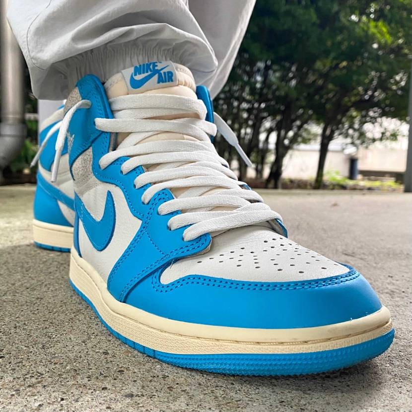 本日はAirJordan 1/UNC Reimaginedで