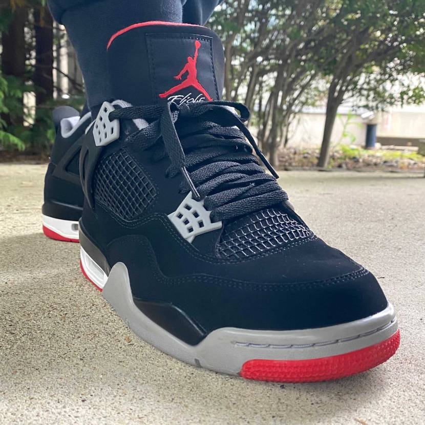 本日はAirJordan 4/Bred(2019)でお出かけ