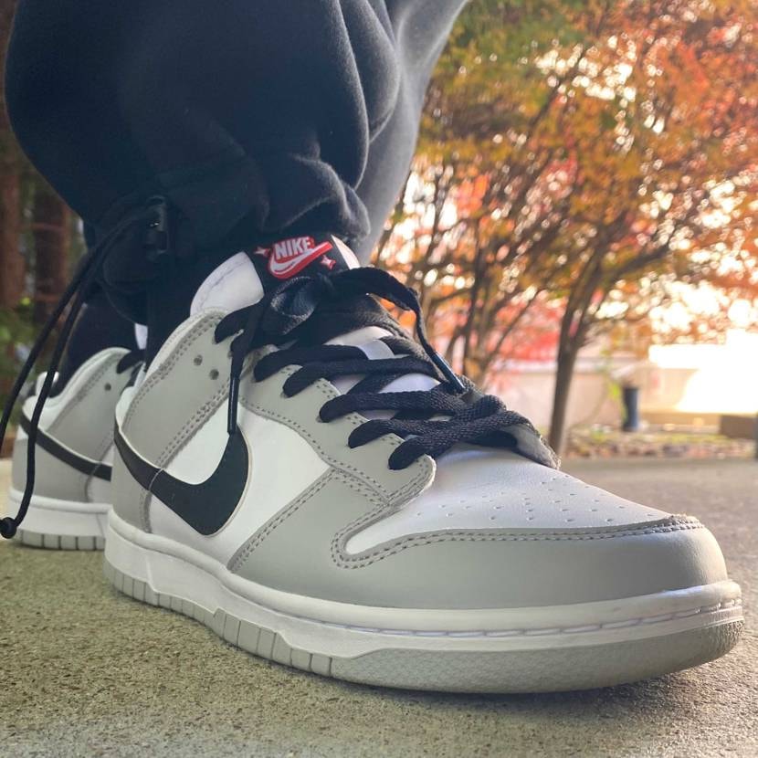 本日はDunk Low Lottery/Grey Fogでお