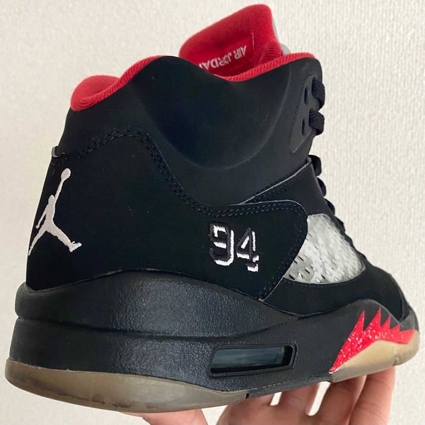 本日はSupreme × AirJordan 5でお出かけ☔