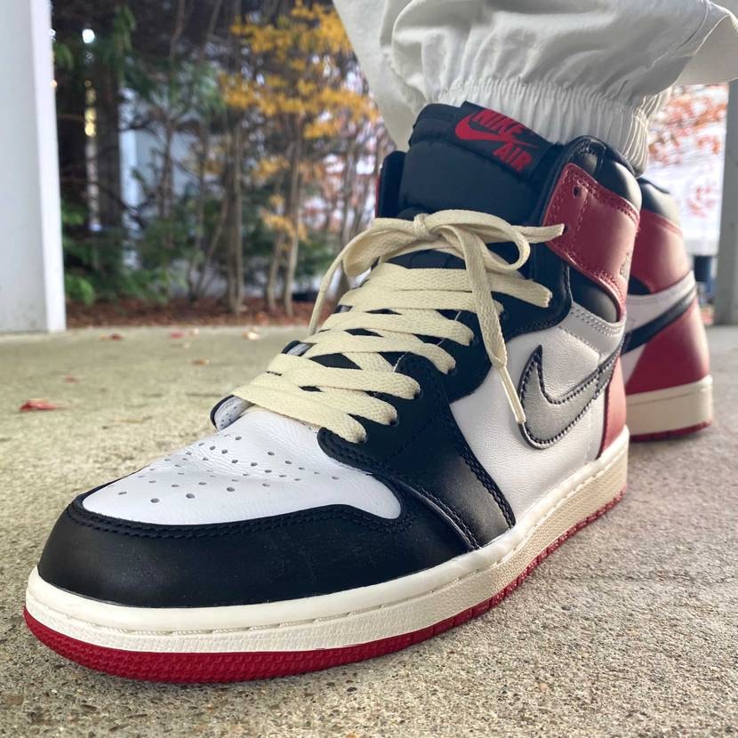 本日はAirJordan 1/Black Toe Reimaginedでお出かけ
