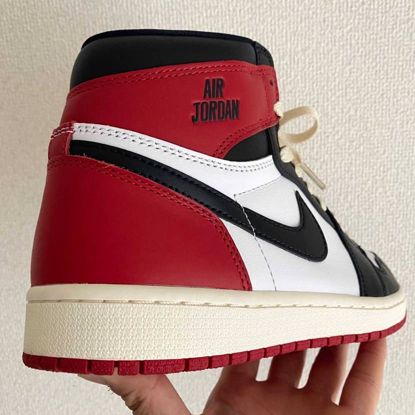 本日はAirJordan 1/Black Toe Reima