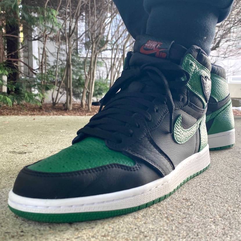 本日はAirJordan 1/Pine Greenでお出かけ☀️
いつもの煮干