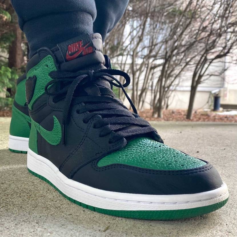 本日はAirJordan 1/Pine Greenでお出かけ