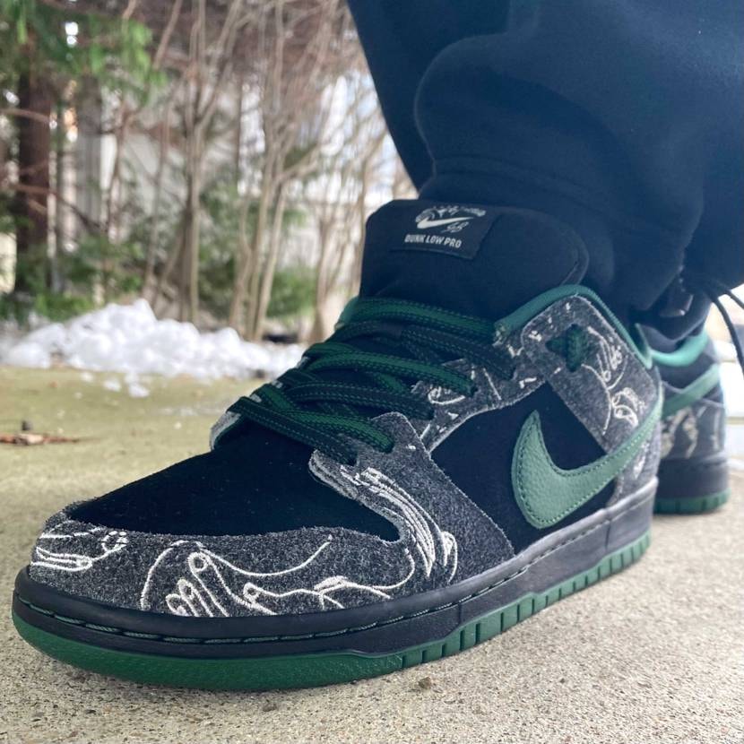 本日はThere Skateboards × Nike SB Dunk Lowで