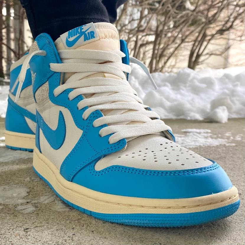 本日はAirJordan 1/UNC Reimaginedで