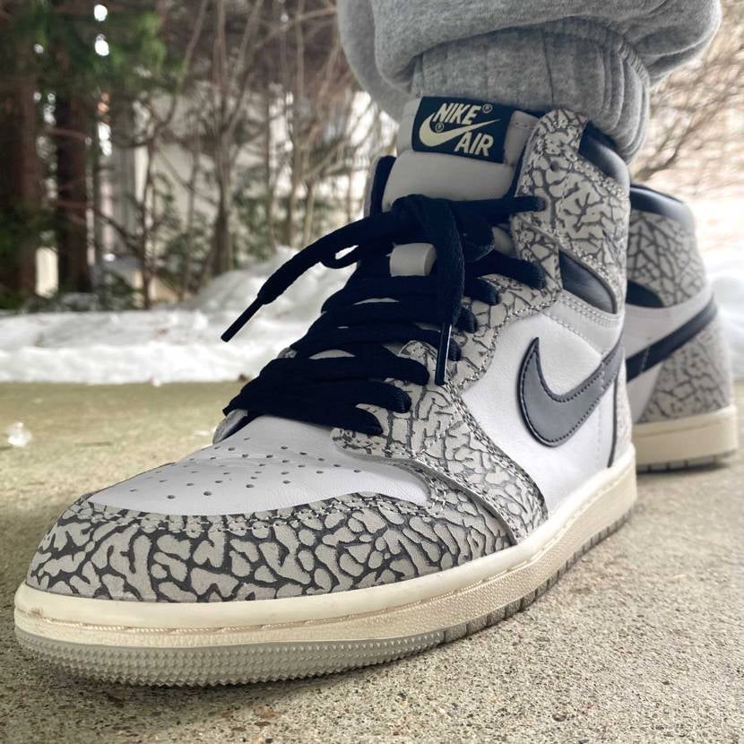 本日はAirJordan 1/White Cementでお出かけ☁️
弥太郎そ