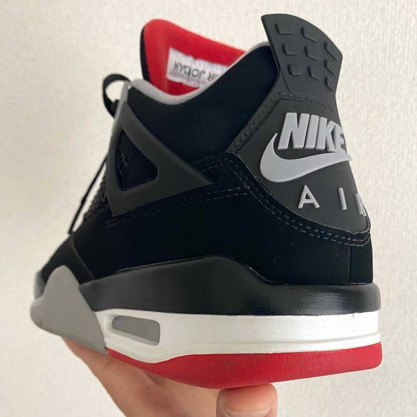 本日はAirJordan 4/Bred(2019)でお出かけ