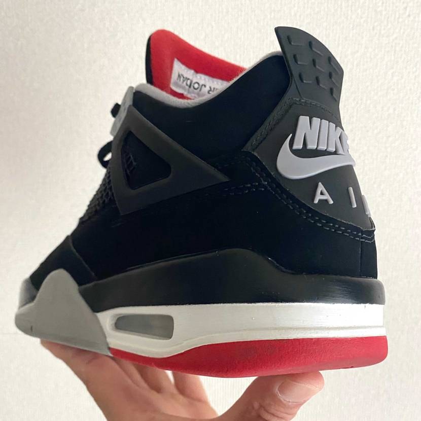 本日はAirJordan 4/Bred(2019)でお出かけ