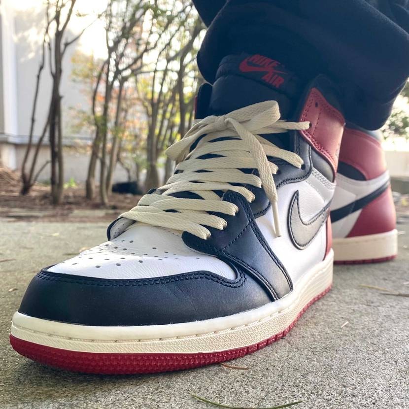 本日はAirJordan 1/Black Toe Reimaginedでお出かけ