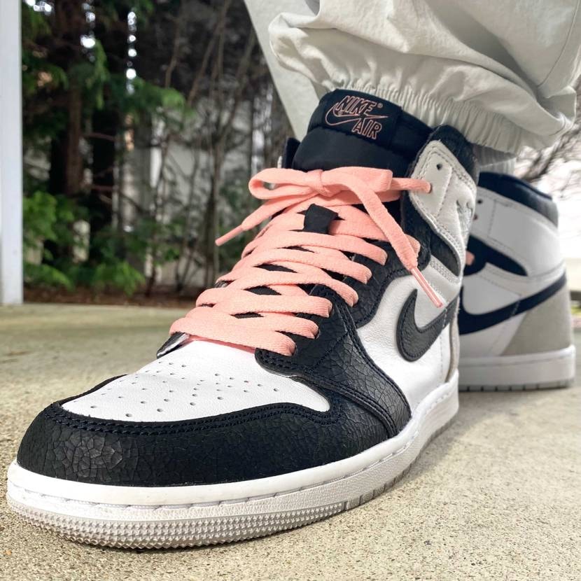 本日はAirJordan 1/Bleached Coralでお出かけ☀️