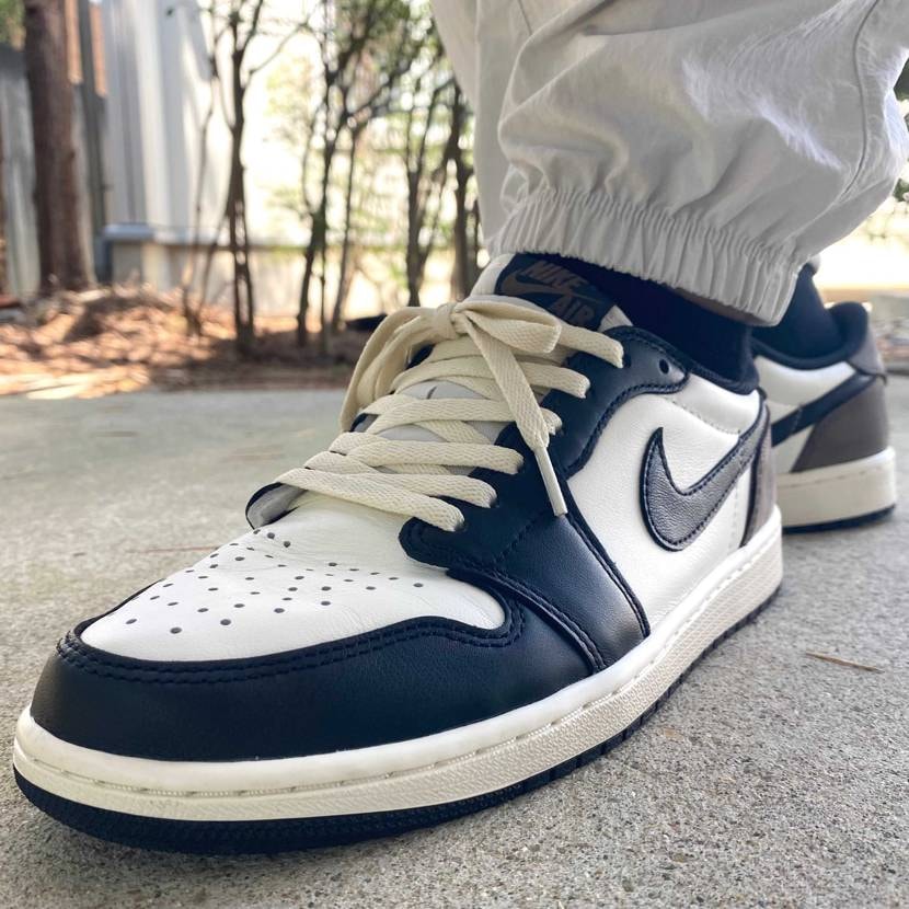 本日はAirJordan 1 Low/Mochaでお出かけ☀️
近所の良店で 