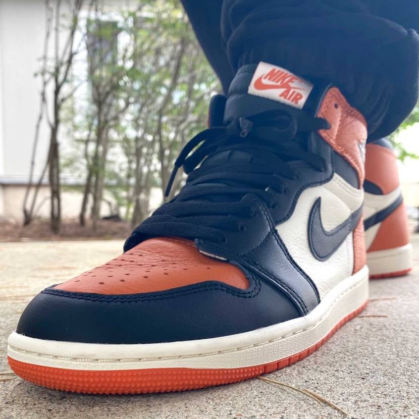 本日はAirJordan 1/Shattered Backboard(2025)