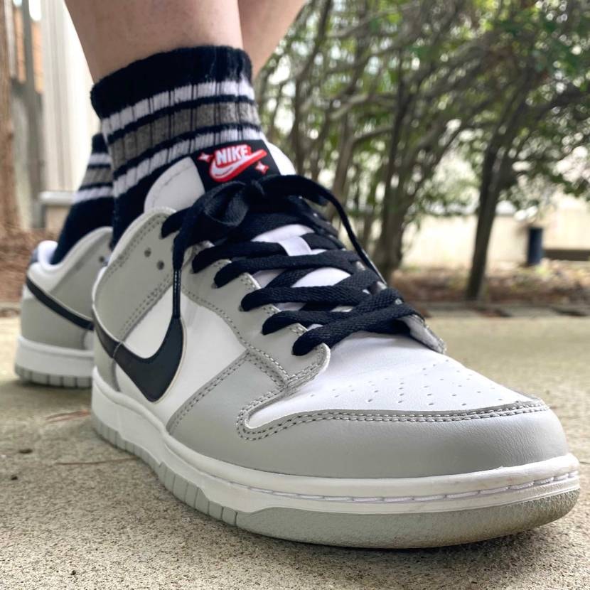 本日はDunk Low Lottery/Grey Fogでお