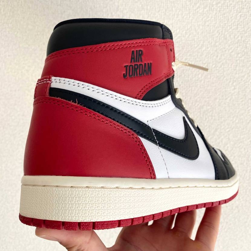本日はAirJordan 1/Black Toe Reima