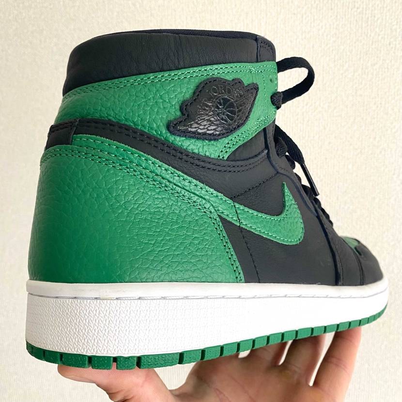 本日はAirJordan 1/Pine Greenでお出かけ
