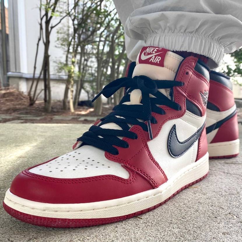 本日はAirJordan 1/Lost & Found Chicagoでお出かけ